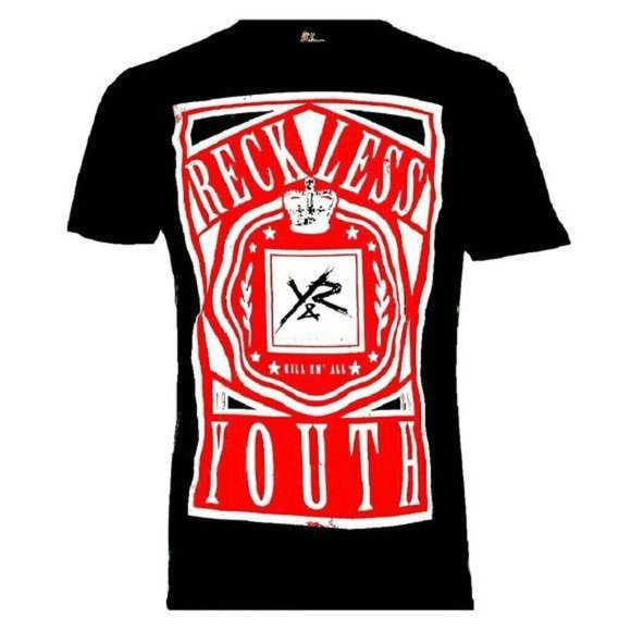 YOUNG & RECKLESS ‘Kill Em All’  Logo Graphic Tee Sz S - Picture 2 of 7